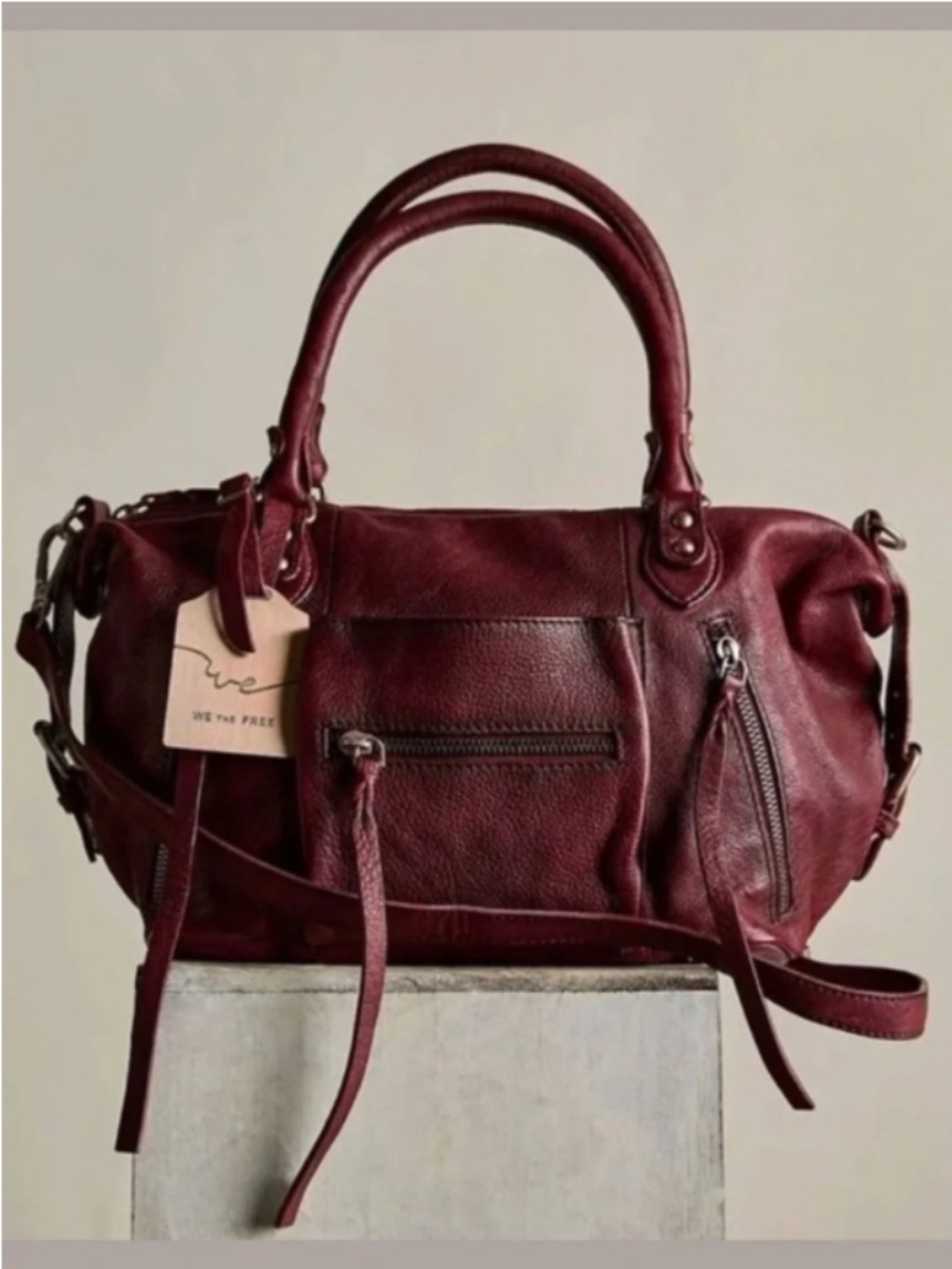 FREE PEOPLE WE THE FREE BABY EMERSON in RED ROCK NWT sz Small